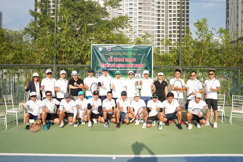 CLB Doanh nhân Việt Nam – ASEAN TP HCM tổ chức giải tennis